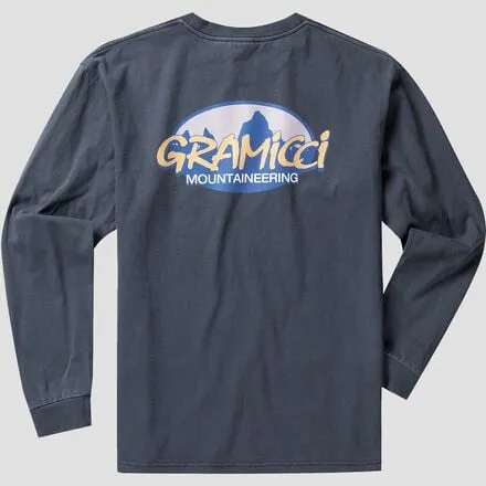 Men's Gramicci Summit Long Sleeve T-Shirt, Navy Pigment