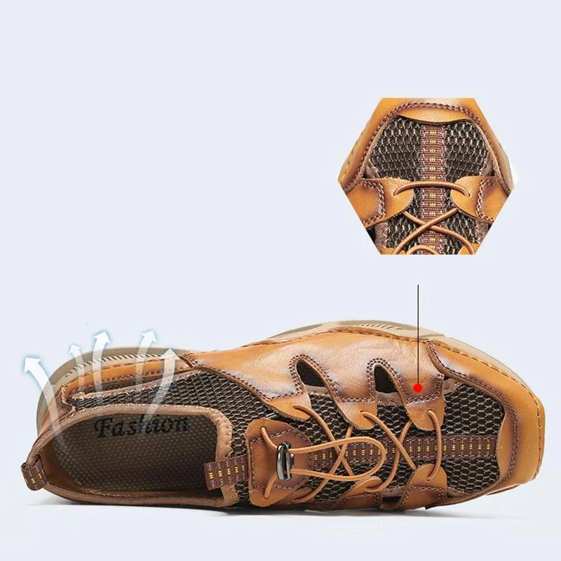 Men's Outdoor Non-Slip Casual Handmade Shoes