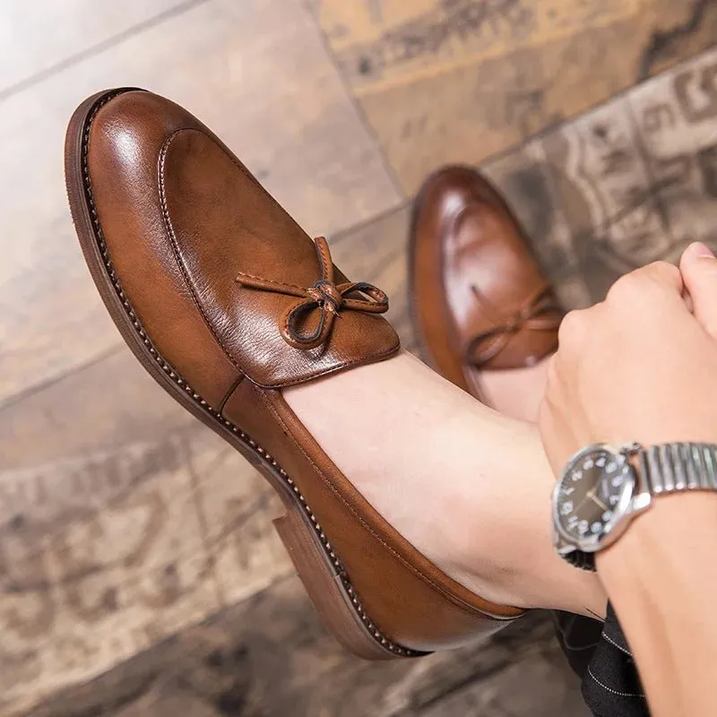 Men's Premium Leather Oxford Shoes - Comfortable & Stylish for Professionals