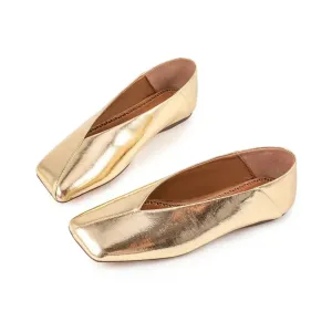 Merendy luxua Leather ballet flats