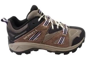 Merrell Womens Deverta 3 Comfortable Leather Hiking Shoes