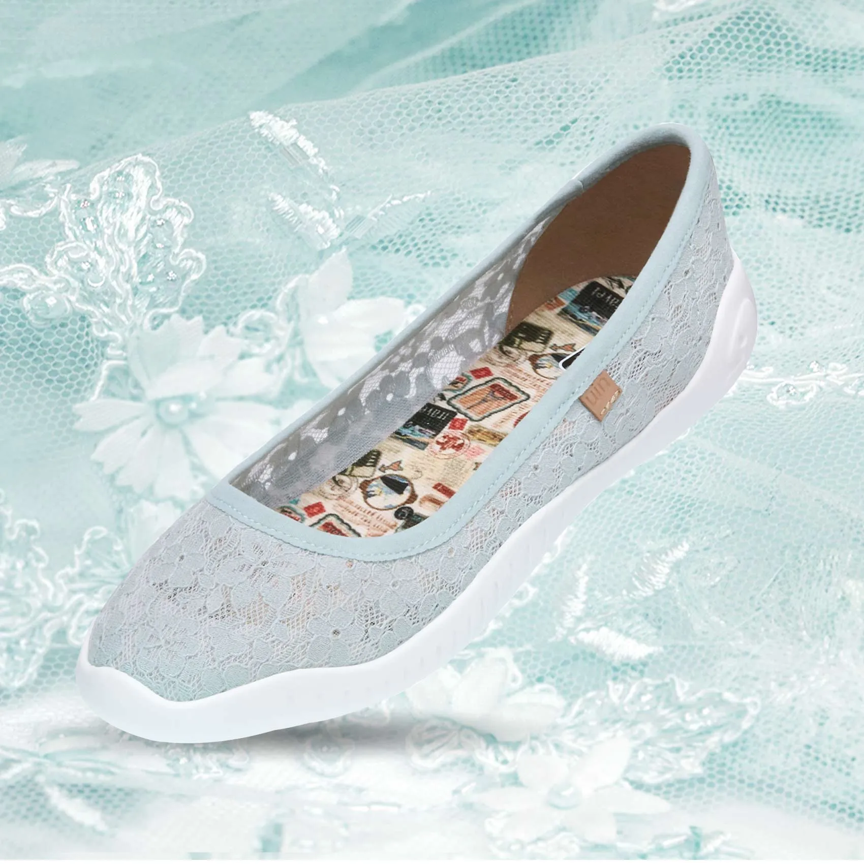 Mintcream Lace Menorca III Women