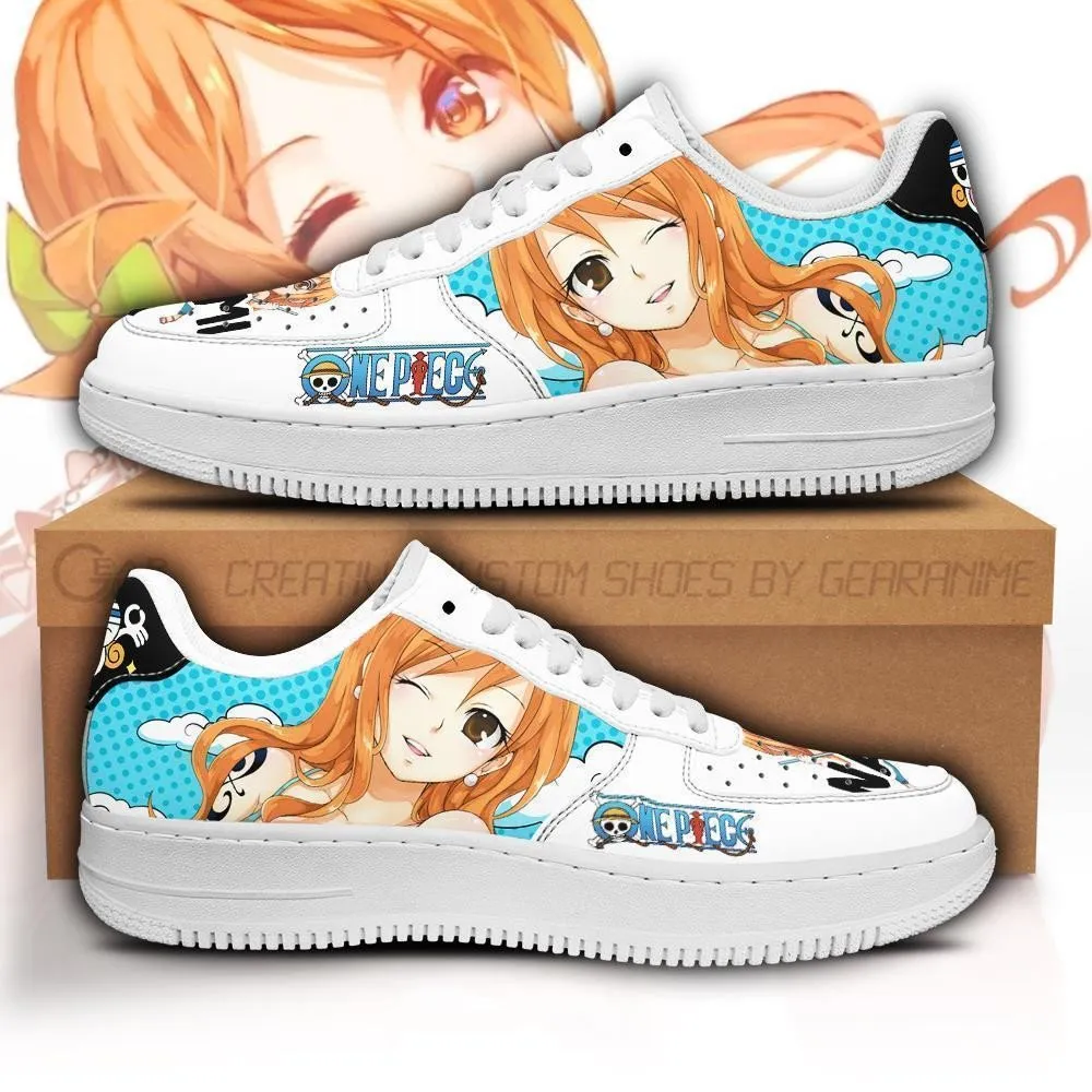 Nami Air Sneakers Custom Anime OP Shoes