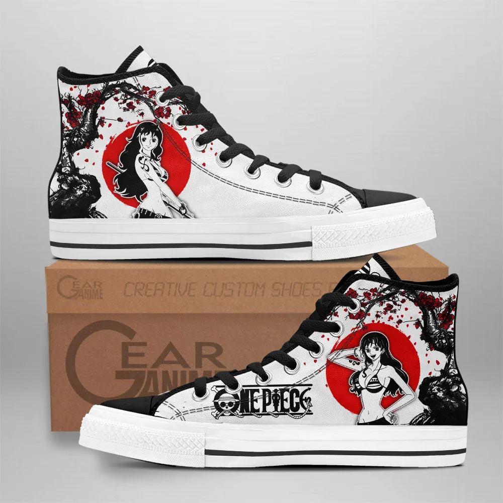 Nami High Top Shoes Custom Anime OP Sneakers Japan Style