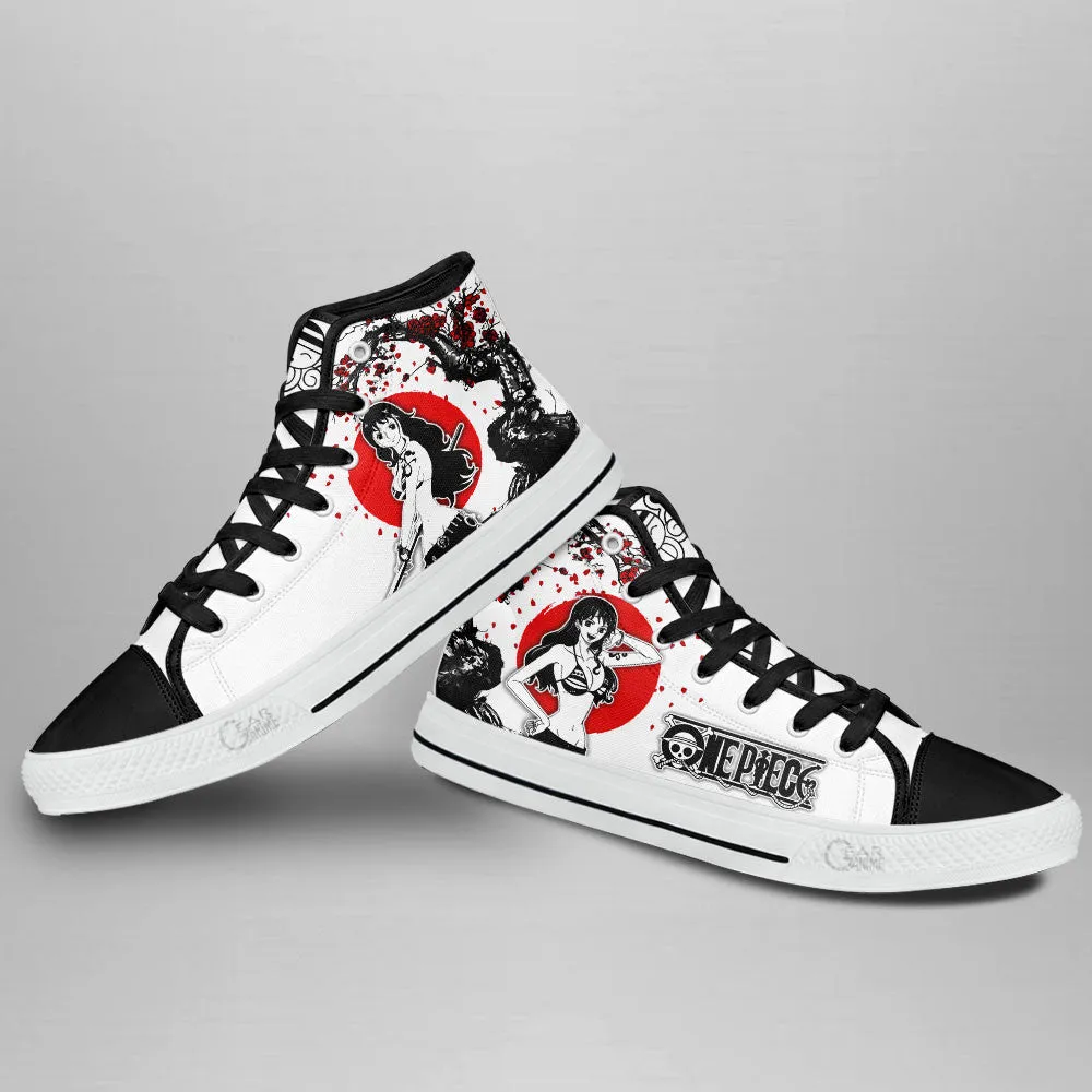 Nami High Top Shoes Custom Anime OP Sneakers Japan Style