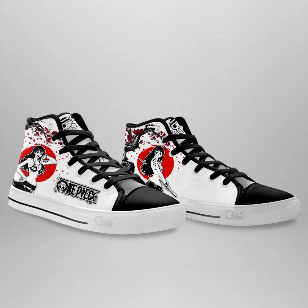 Nami High Top Shoes Custom Anime OP Sneakers Japan Style