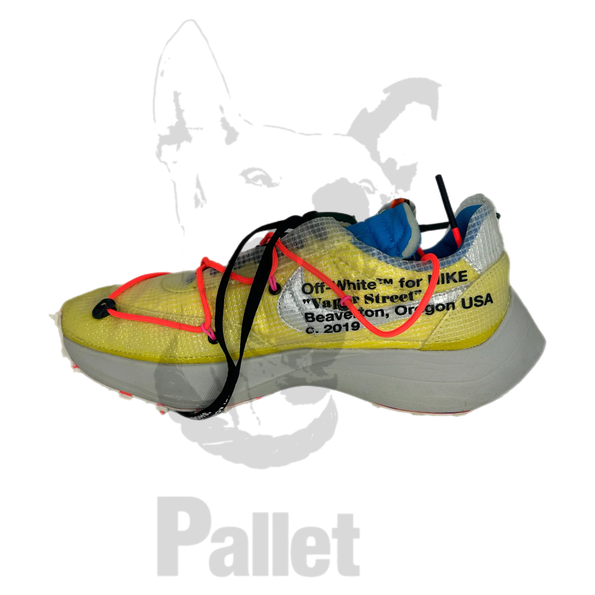 Nike - "Off-White Vapor Street Yellow" - Size 12.5