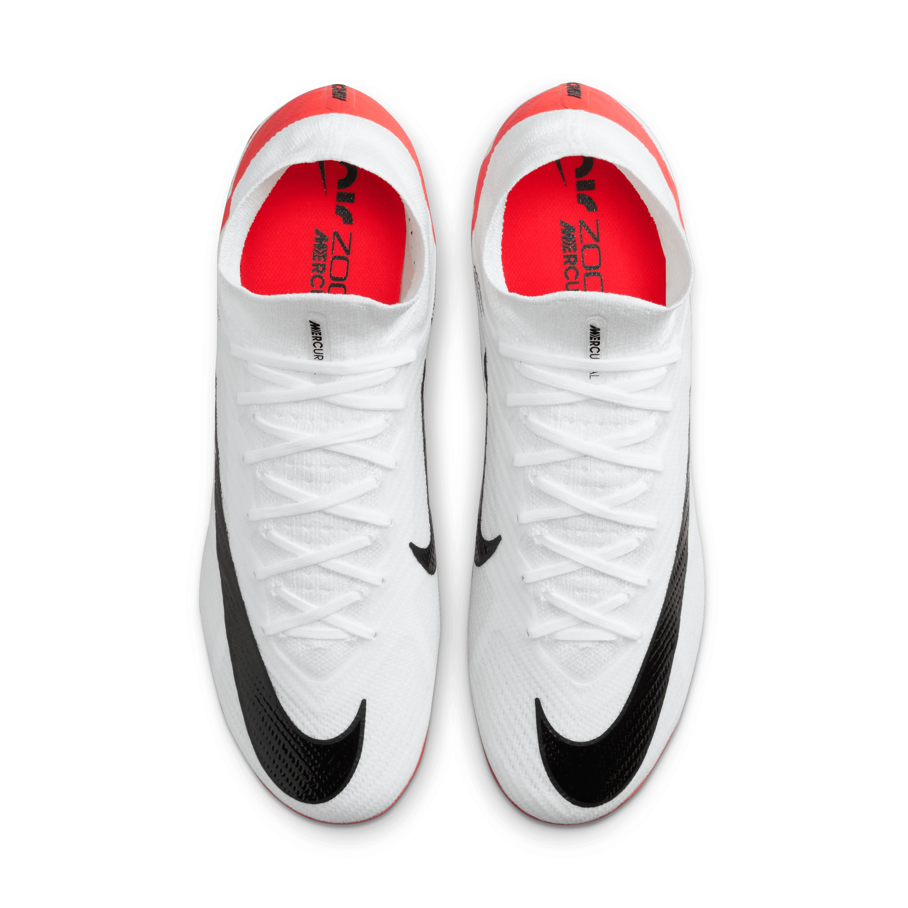 Nike Zoom Mercurial Superfly 9 Elite FG-Bright Crimson/White-Black