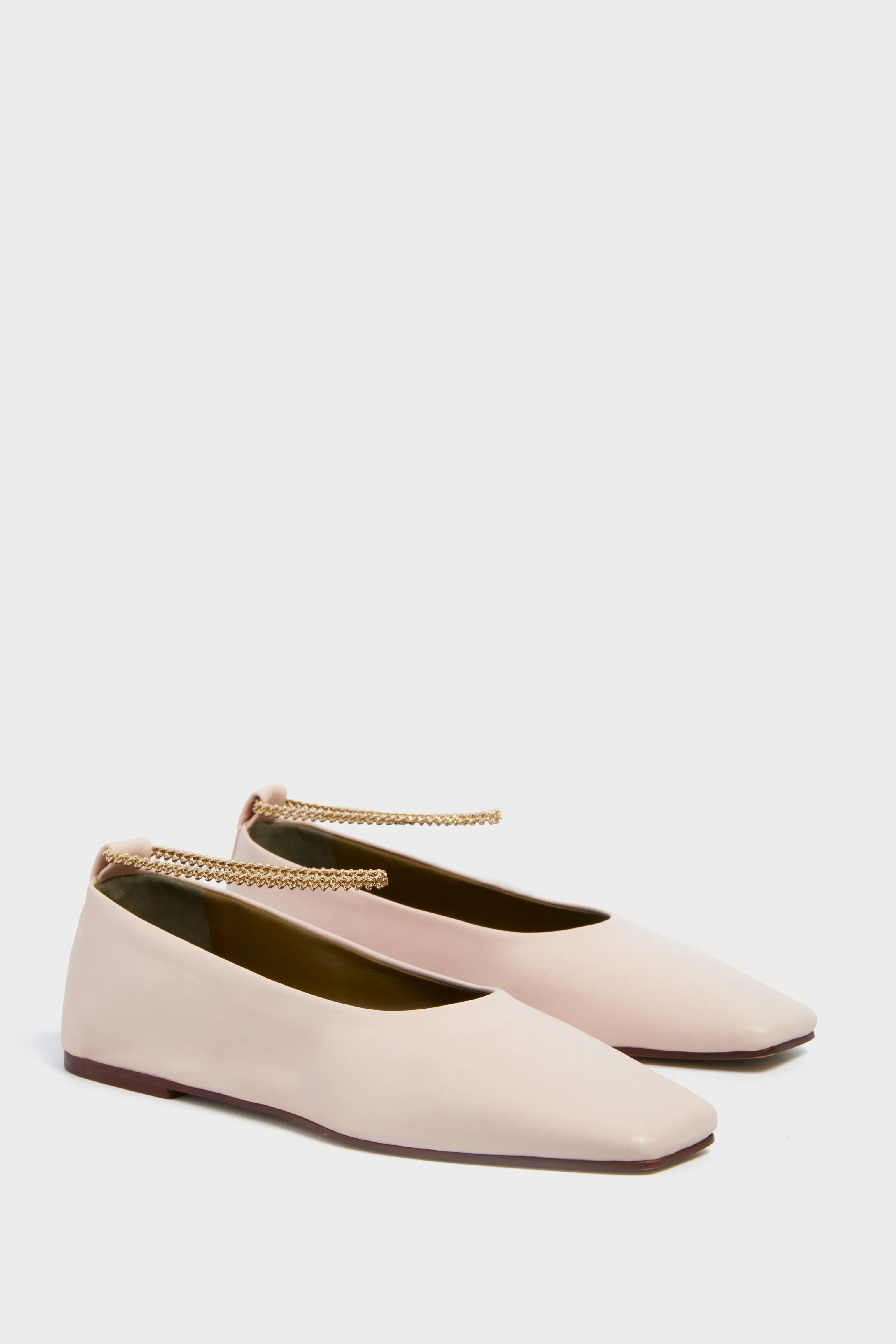 Nude Augusta Ballet Flats