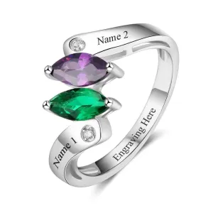 Personalized Love Promise Rings Trendy Ring Jewelry