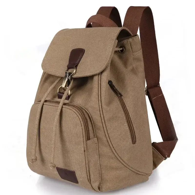 Personalized New Retro Trendy Outdoor Canvas Backpack