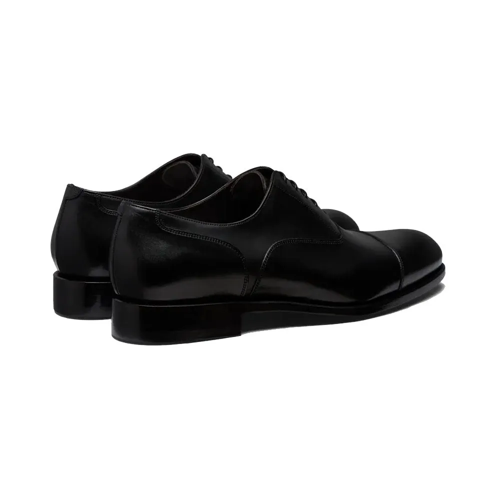 Philip Black Toe Cap Oxford