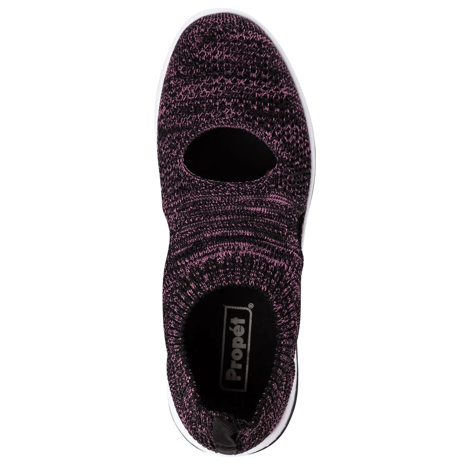 Propet Women's Active Shoe - TravelActiv Avid WAT064M - Black/Berry