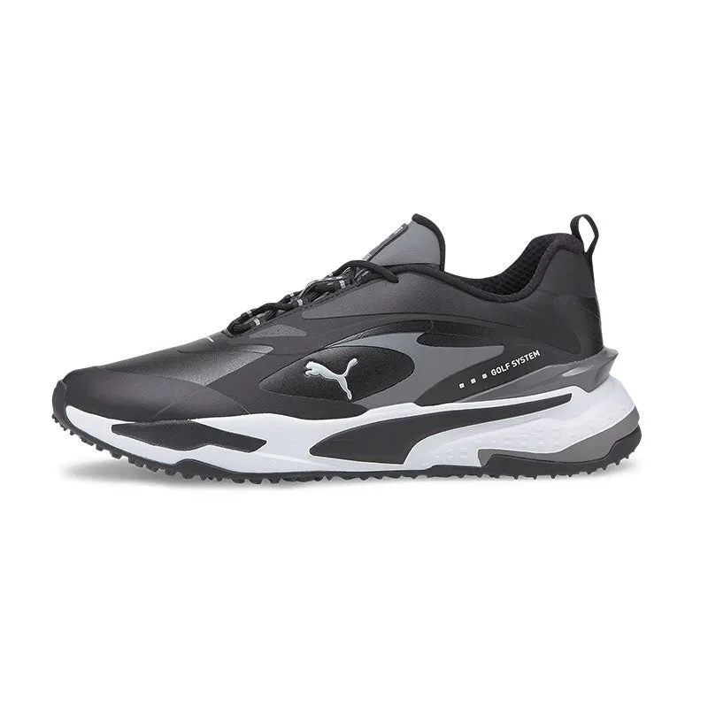 PUMA GS Fast Men's Spikeless Shoes (Black/Silver)