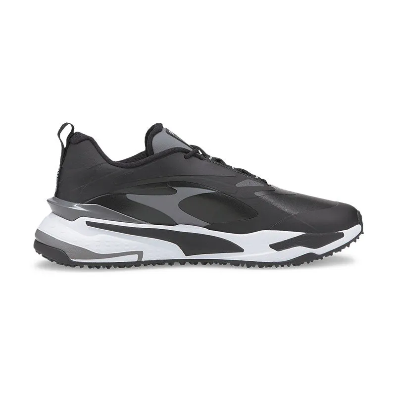 PUMA GS Fast Men's Spikeless Shoes (Black/Silver)