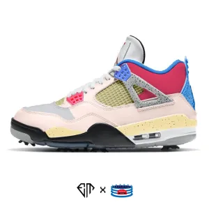 "Guava" Jordan 4 Retro Golf Shoes