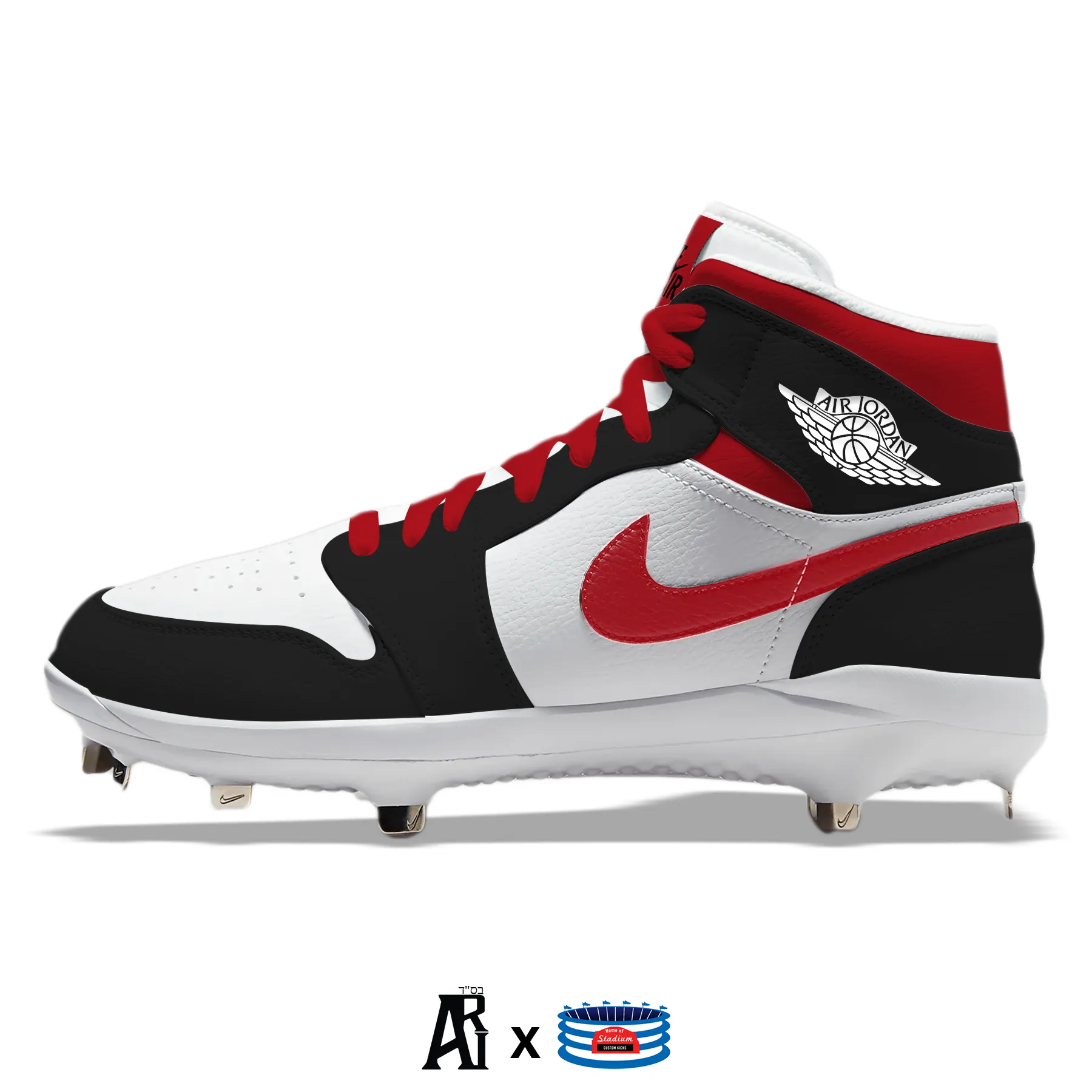 "Reverse Chicago" Jordan 1 Retro Cleats