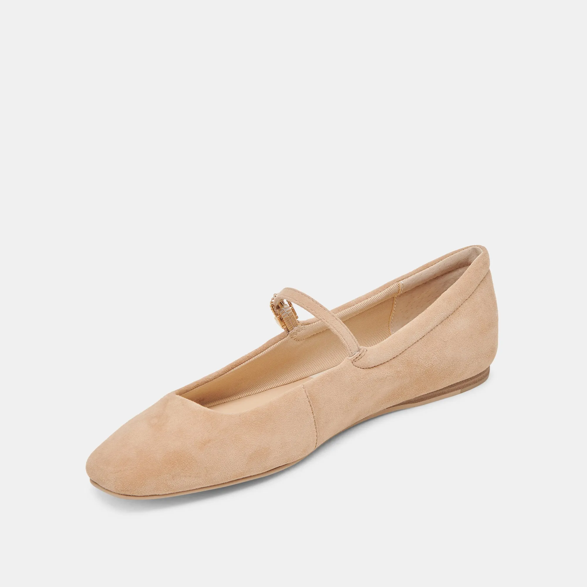 REYES BALLET FLATS BAMBOO SUEDE