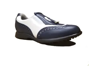 Sandbaggers: Women's Golf Shoes - Madison II Navy & White