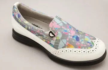 Sandbaggers: Women's Golf Shoes - Vanessa Confetti