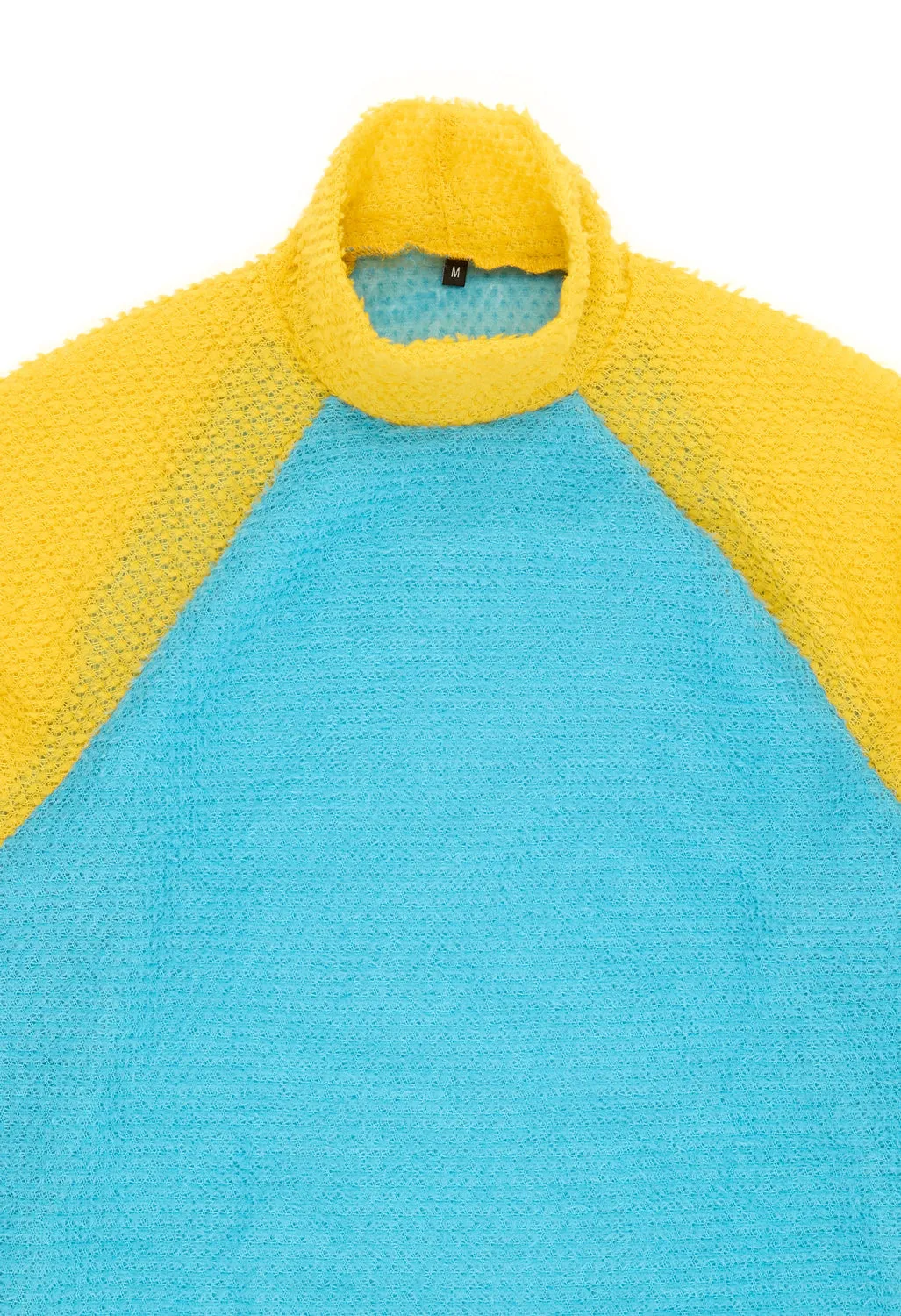 Senchi Designs Alpha 60 Crewneck - Saffron / Sky