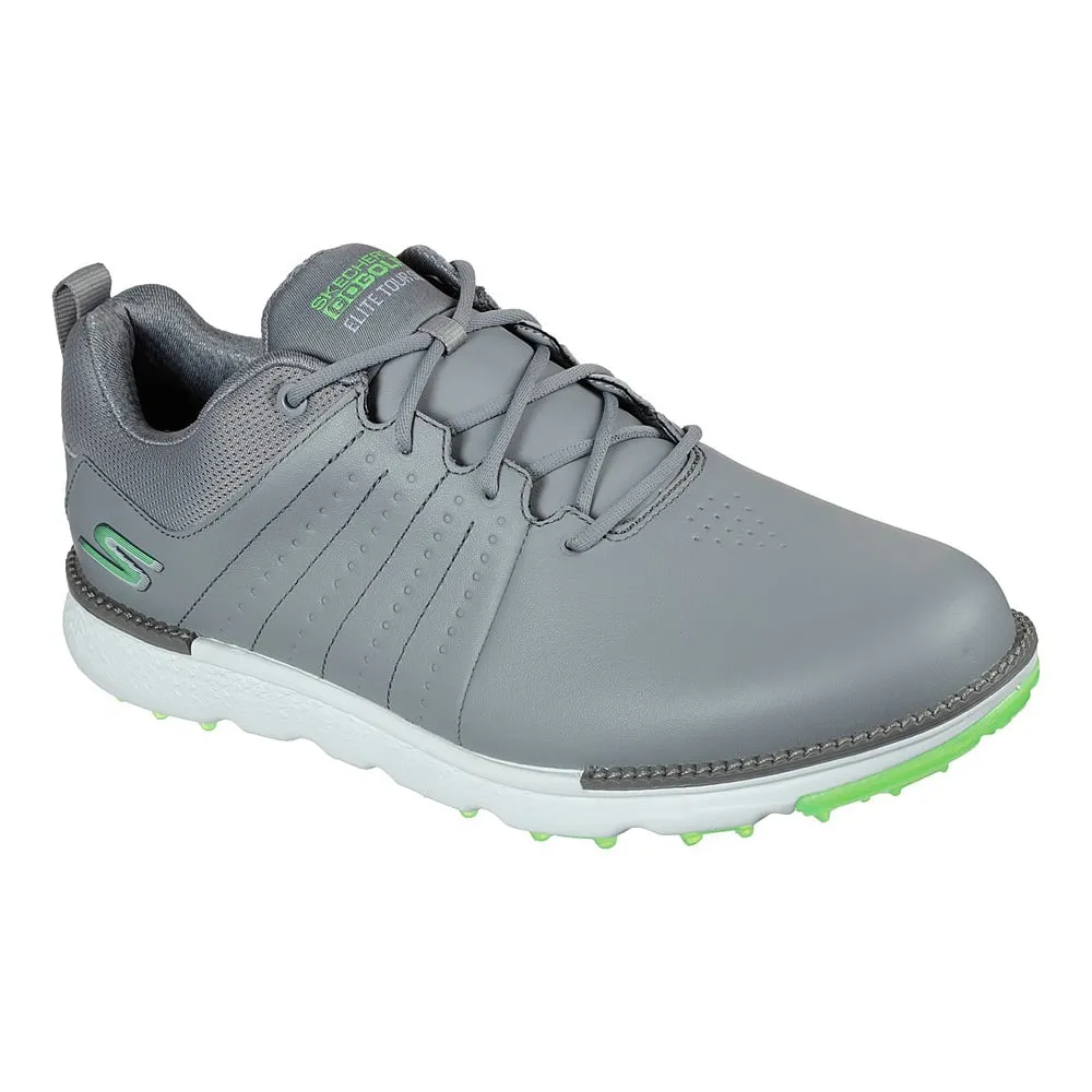 Skechers GO GOLF Elite Tour SL Spikeless Shoes - Grey/Lime