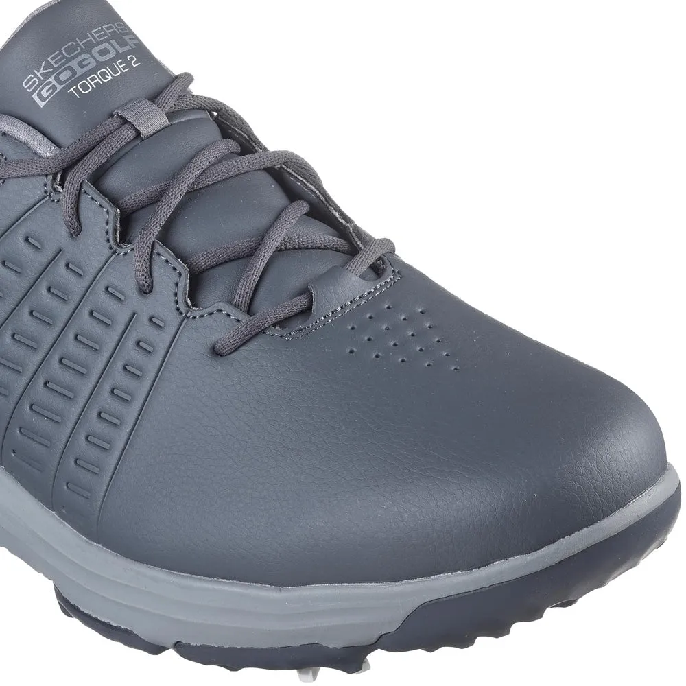 Skechers Go Golf Torque 2 Spiked Waterproof Shoes - Charcoal