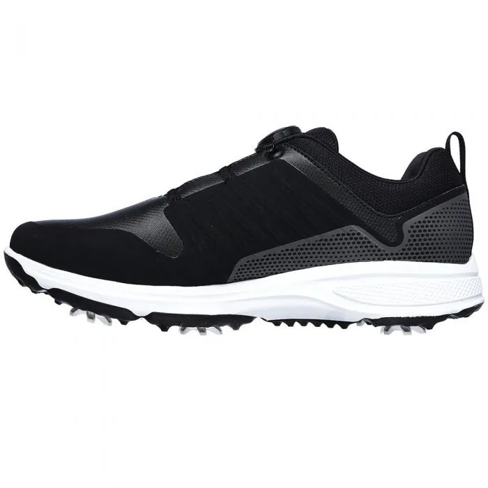 Skechers Go Golf Torque Twist Spiked Shoes - Black/White