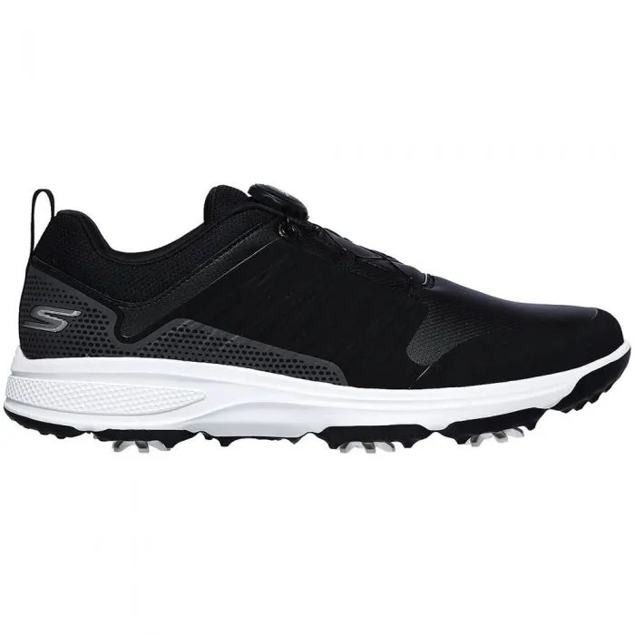 Skechers Go Golf Torque Twist Spiked Shoes - Black/White