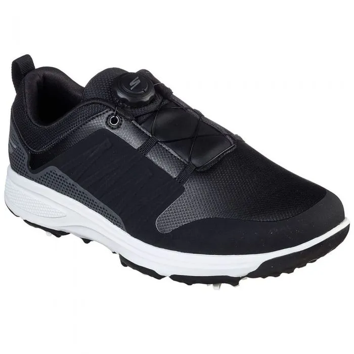 Skechers Go Golf Torque Twist Spiked Shoes - Black/White