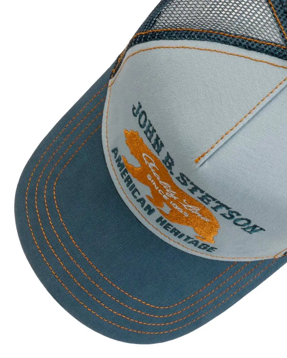 Stetson JBS Bear Blue Trucker Cap