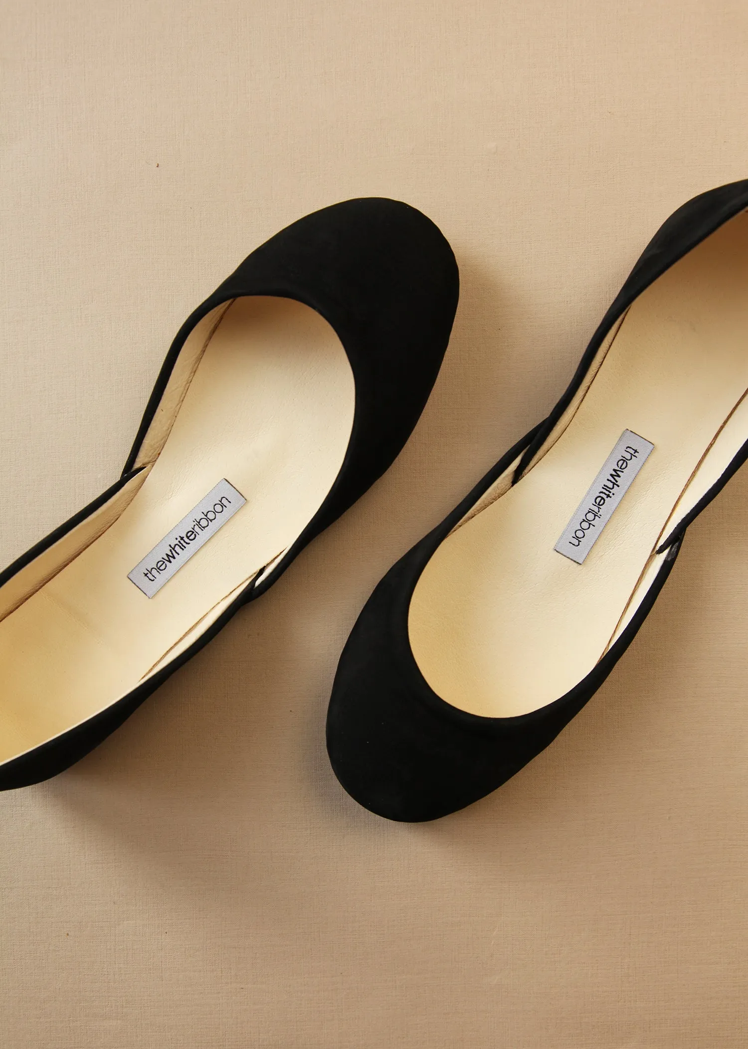 THEA BALLET FLATS – BLACK NUBUCK