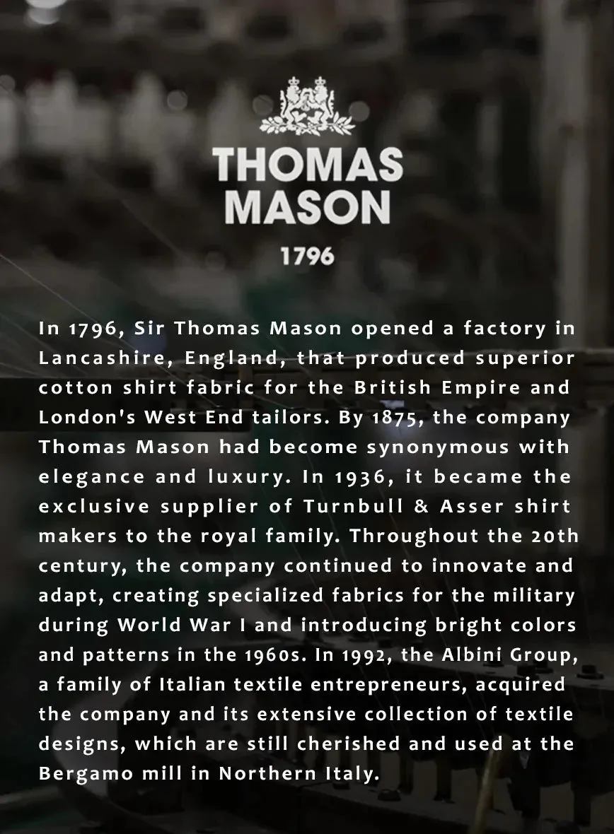 Thomas Mason Light Purple Shirt