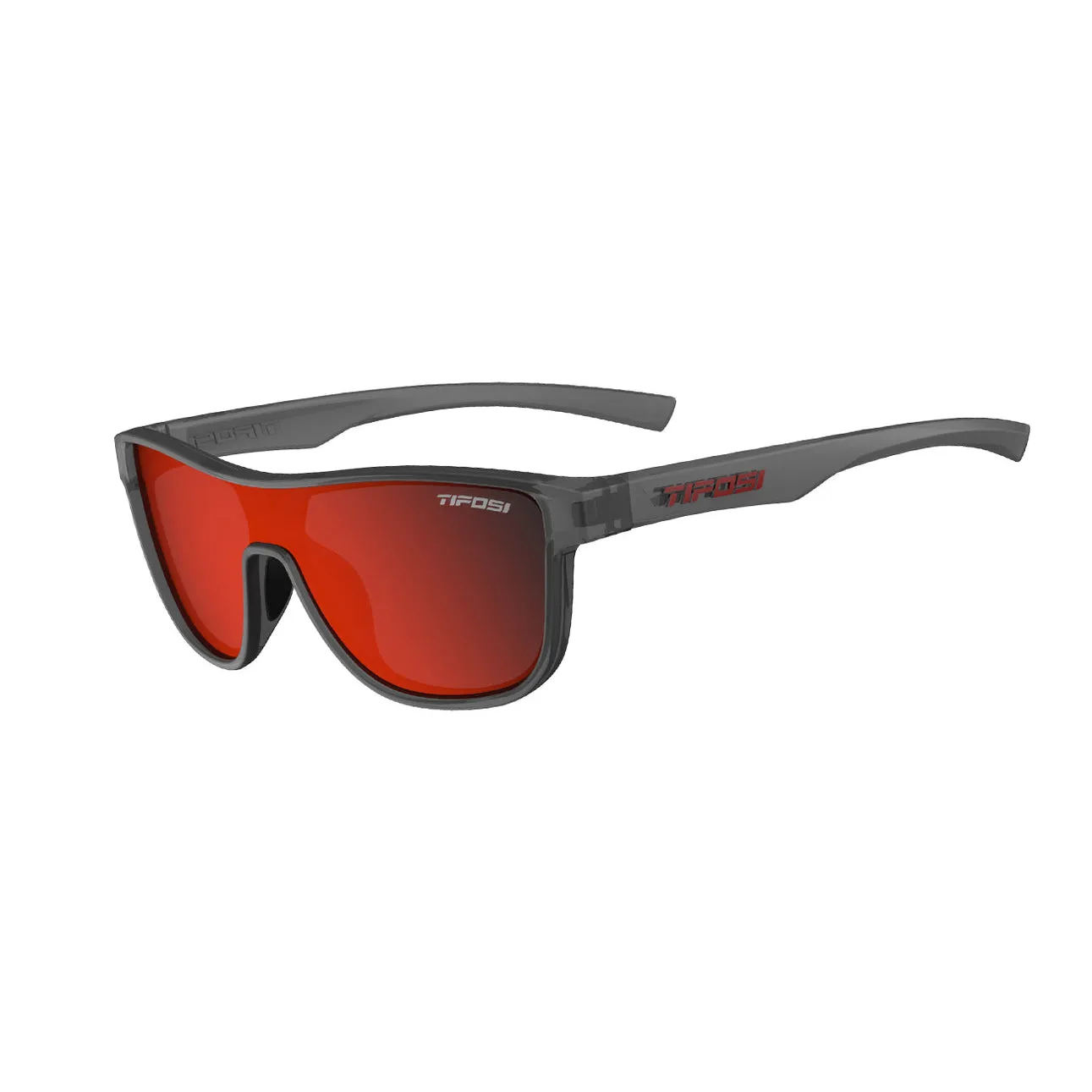 Tifosi Sizzle Sunglasses - Satin Vapor/Smoke Red