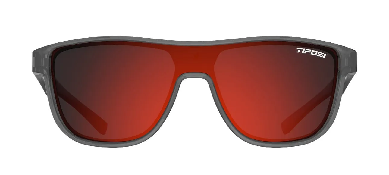 Tifosi Sizzle Sunglasses - Satin Vapor/Smoke Red