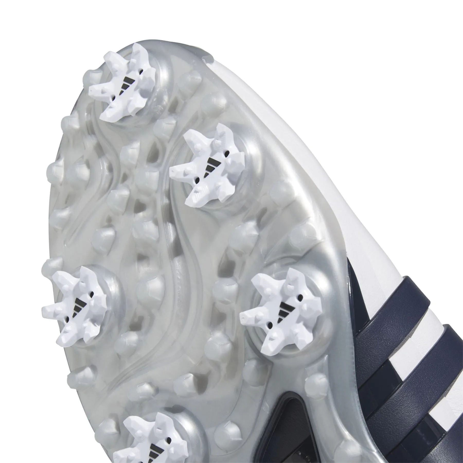 Tour360 24 Boost Golf Shoes White/Collegiate Navy/Silver - 2025