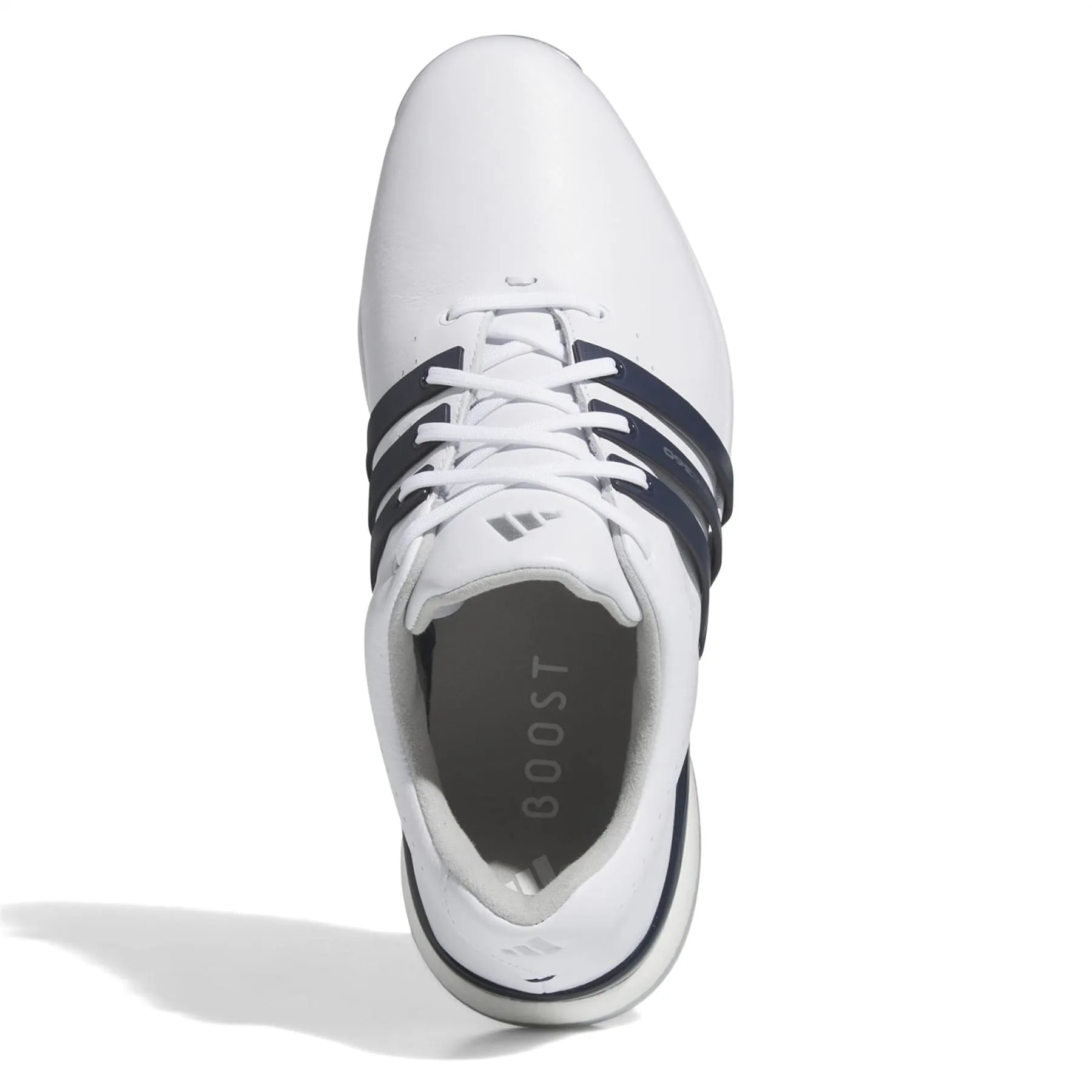 Tour360 24 Boost Golf Shoes White/Collegiate Navy/Silver - 2025