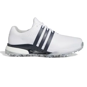 Tour360 24 Boost Golf Shoes White/Collegiate Navy/Silver - 2025