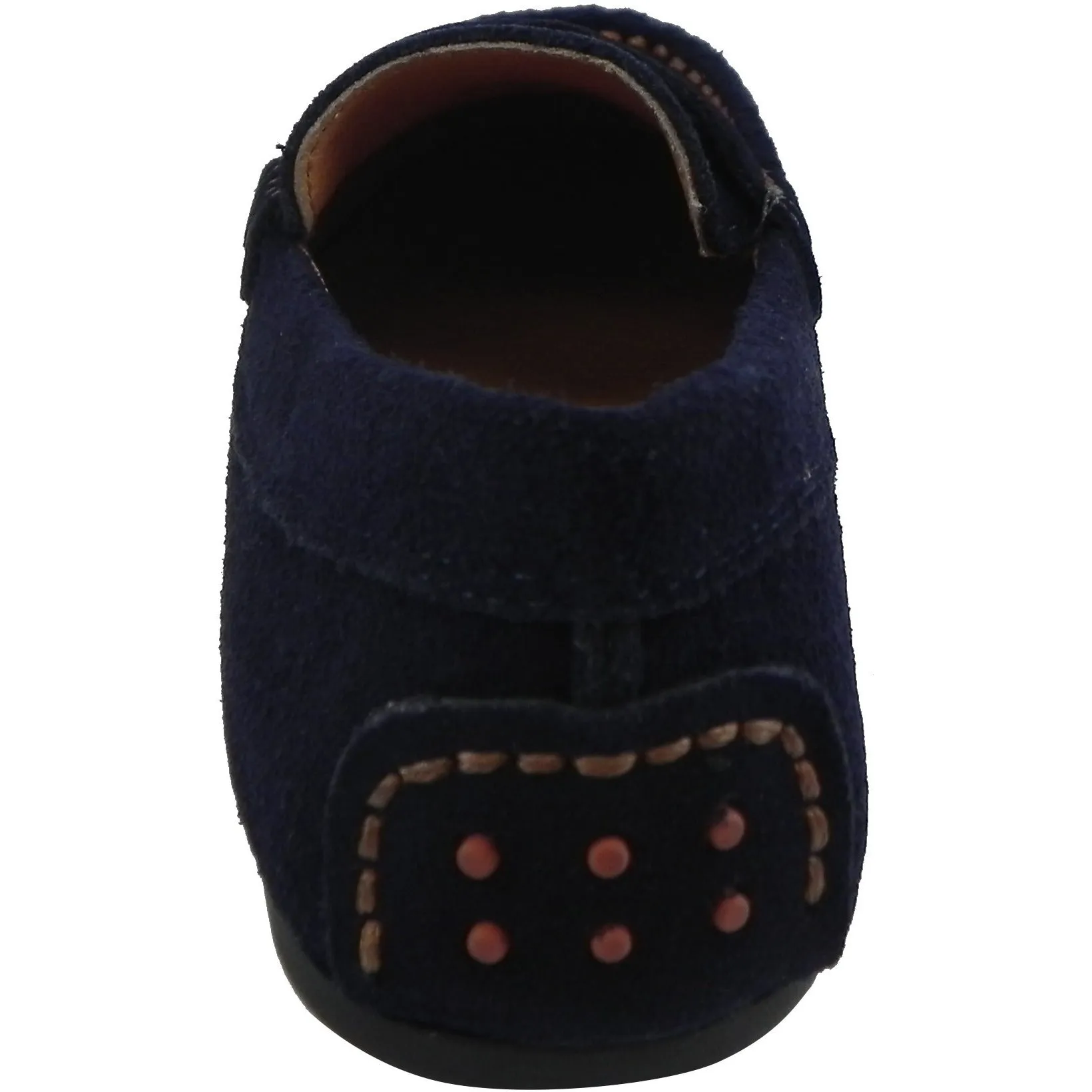 Umi Boy's David Leather Slip On Oxford Loafer Shoes Navy