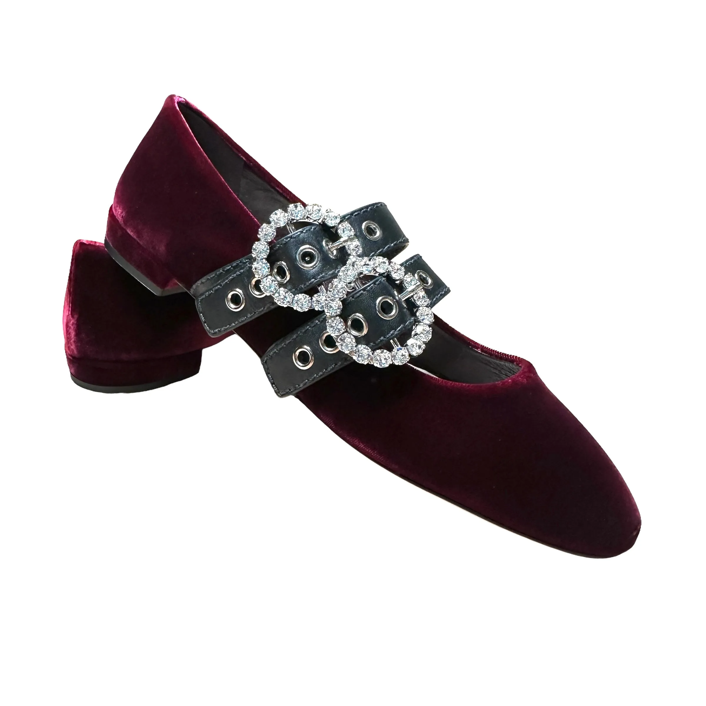 Velvet Ballet Slippers - 8