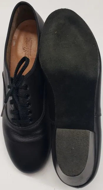 Warren -- Men's Latin Ballroom Oxford -- Black