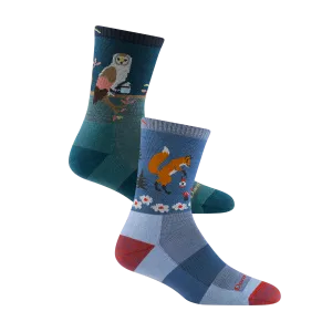 Women's Critter Club 2-Pack Hiking Socks