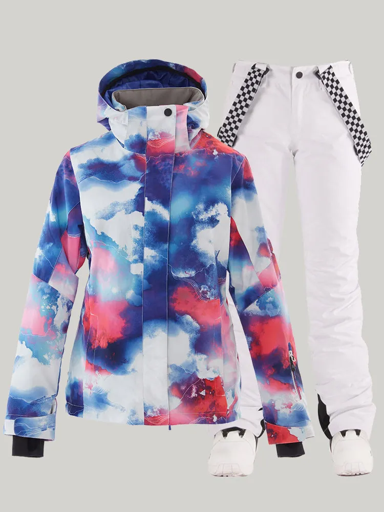 Women's Everbright Colorful Snowboard Suits