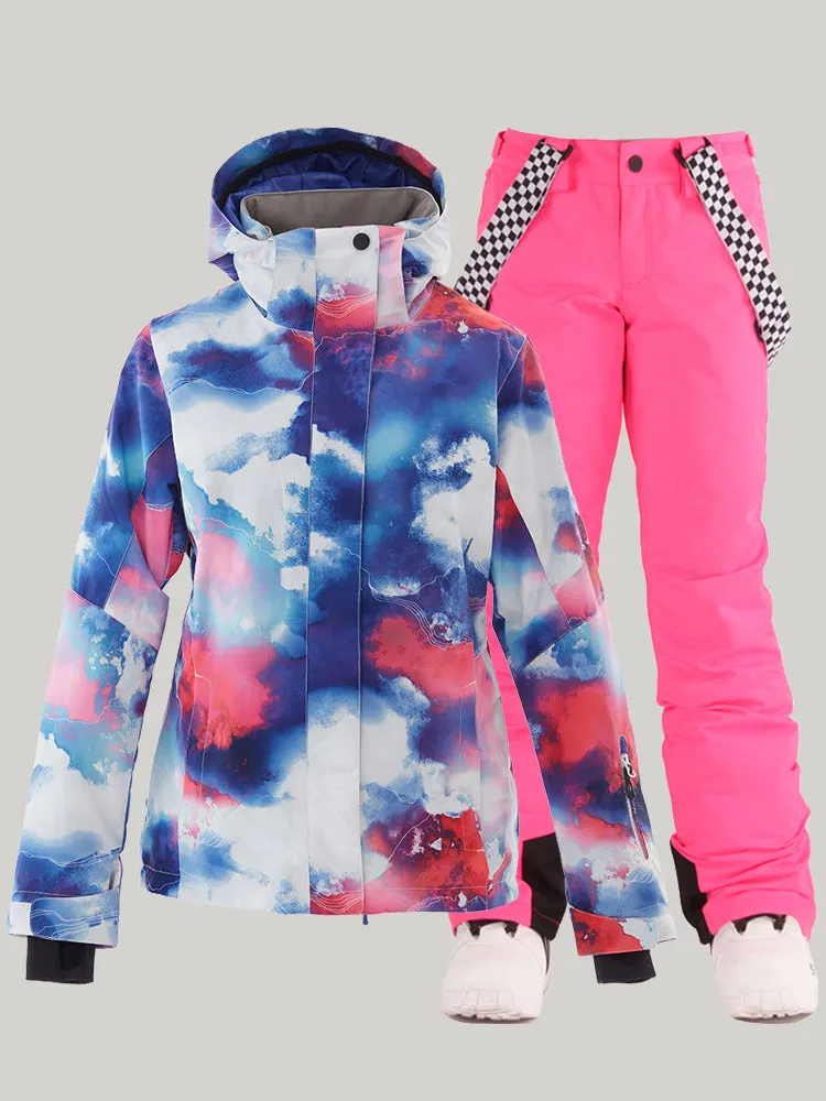 Women's Everbright Colorful Snowboard Suits