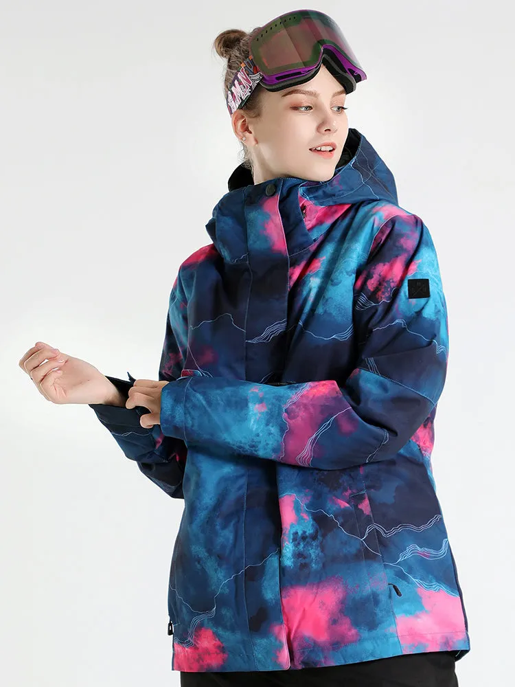 Women's Light Graffiti Ski & Snowboard Jacket