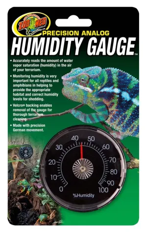 Zoo Med Precision Analog Humidity Gauge